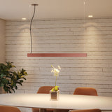 P2837 - Luminária Pendente Led Integrado Linha Especial Luxo Cobre