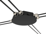 MCS - Canopla com Prensa Cabos Linha Modular D13cm - Bivolt (127/220V)