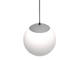 D11P - Luminária Pendente Decorativo Globo de Vidro Opalino  BIVOLT (127/220V)
