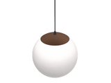 D11P - Luminária Pendente Decorativo Globo de Vidro Opalino  BIVOLT (127/220V)