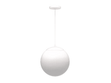 D11P - Luminária Pendente Decorativo Globo de Vidro Opalino  BIVOLT (127/220V)