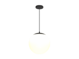 D11P - Luminária Pendente Decorativo Globo de Vidro Opalino  BIVOLT (127/220V)