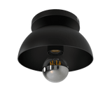 D20S - Arandela Led e Sobrepor para teto 600lumens Bivolt modelo 3D preto apagado