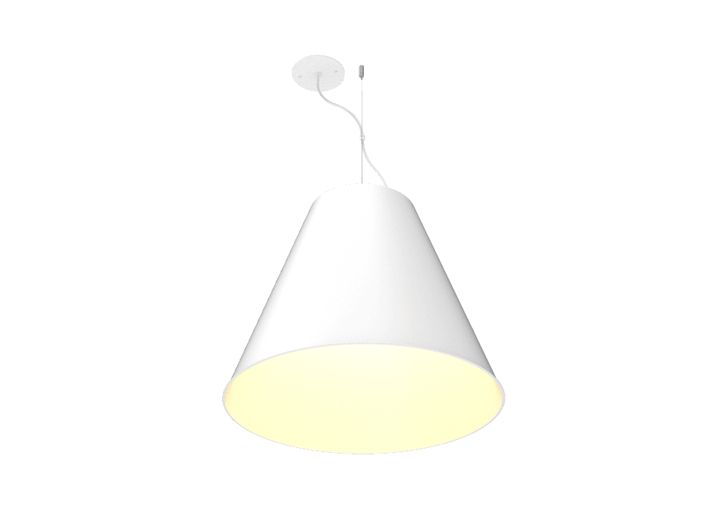 D60P - Pendente LED Integrado D51x42cm 20W 2500lm Bivolt – LOOZ