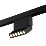Módulo Spot Led Nordecor Pontual 120º Bivolt modelo 3D preto acesso