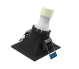 Embutido Recuado Angular 25º Stella MR11 MR16 Bivolt (127/220V)