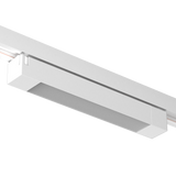Módulo Spot Led Nordecor Difuso 120º Bivolt modelo 3D branco apagado com trilho