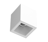 Plafon de Sobrepor Recuado Direcionável modelo 3D branco apagado