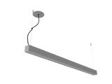 P5555FT220V - Luminária LED Integrado Pendente e Sobrepor Perfil Linear 5,5x 5,5cm (220V)