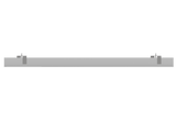 Trilho Eletrificado de Embutir Linha Trace Stella - Bivolt 127/220V