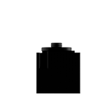 Módulo Spot Led Nordecor Difuso 120º Bivolt modelo 3D preto parte estreita