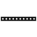 Spot Foco Linear de Sobrepor Brilia modelo 3D preto acesso visto de baixo