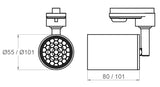 Spot para Trilho Brilia MR16 36º BIvolt