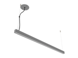 P2837PS - Luminária LED Integrado Pendente e Sobrepor Perfil Linear 2,8 x 3,7cm (220V)