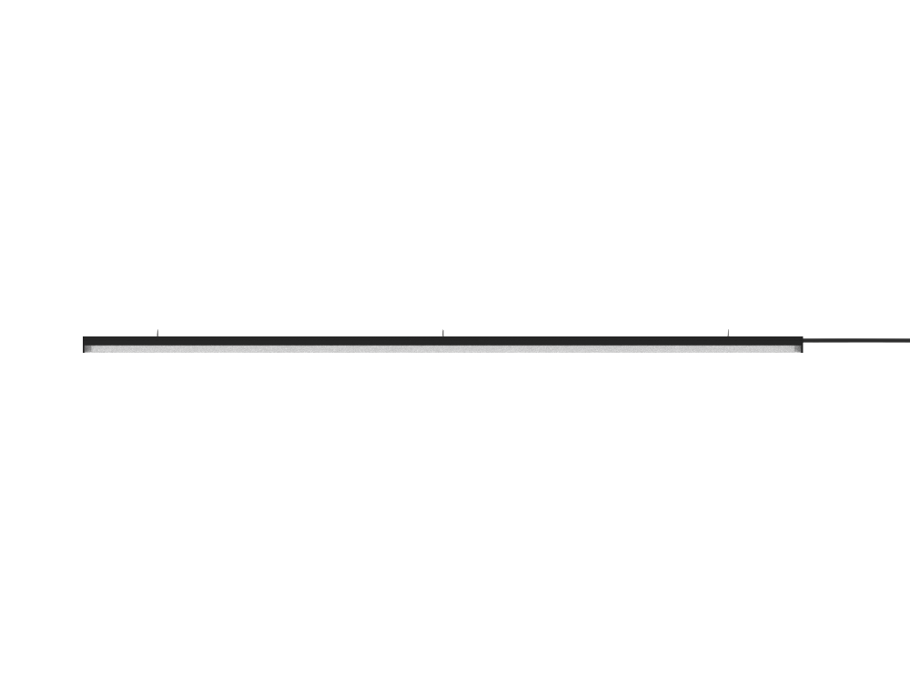 P1823S - Luminária LED Integrado Sobrepor Perfil Linear 1,8 x 2,3cm - (127V)