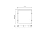 SDPE - Painel LED SDEEP Embutir Quadrado 10 A 36W | 3000K E 4000K Bivolt Monovolt – STELLA