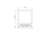 SDPE - Painel LED SDEEP Embutir Quadrado 10 A 36W | 3000K E 4000K Bivolt Monovolt – STELLA