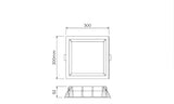 SDPE - Painel LED SDEEP Embutir Quadrado 10 A 36W | 3000K E 4000K Bivolt Monovolt – STELLA