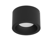A10S - Spot de sobrepor redondo 15,7cm 2700K Bivolt modelo 3D preto 
