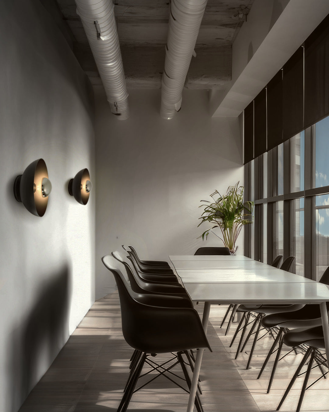 Imagem ambientada D20S - Arandela Led e Sobrepor para teto 600lumens Bivolt