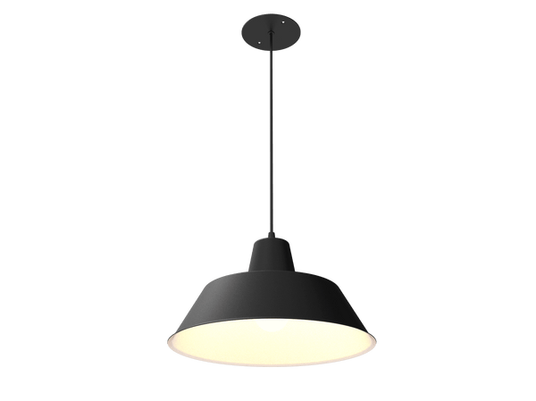 D35P-Luminária Led Pendente 35cm E27 7W 560 Lumens Bivolt (127/220V)