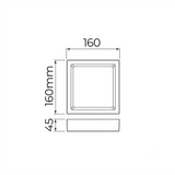 DPS - Painel LED DEEP Sobrepor Quadrado 12 A 28W | 3000K E 4000K Bivolt – STELLA