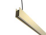 P2854 - Luminária Pendente Iluminação Direta e Indireta - Linha Especial Luxo - Latão