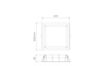 SDPE - Painel LED SDEEP Embutir Quadrado 10 A 36W | 3000K E 4000K Bivolt Monovolt – STELLA
