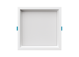 Painel LED Embutir e Sobrepor Quadrado 10-36W | 3000K-5700K Bivolt Monovolt – STELLA