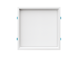 Painel LED Embutir e Sobrepor Quadrado 10-36W | 3000K-5700K Bivolt Monovolt – STELLA