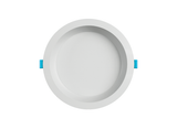 Luminária LED Embutir Redonda 17-24W | 2700K 3000K Bivolt Branco Microtexturizado – STELLA