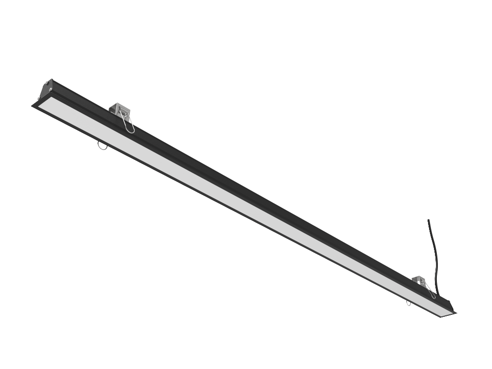 P4634E - Luminária LED Integrado Embutir Perfil Linear 4,6 x 3,4cm - (220V)